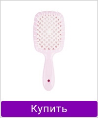 Расческа Superbrush Janeke SMALL нежно-розовый с белым